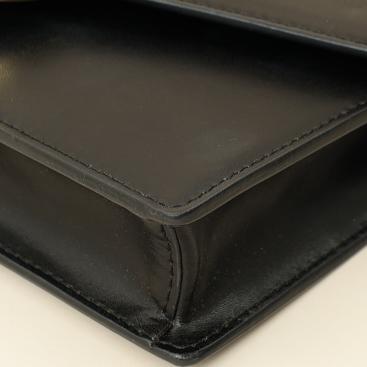 Fendi Black Medium Envelope Wallet on Chain-Fendi-THE CLOSET