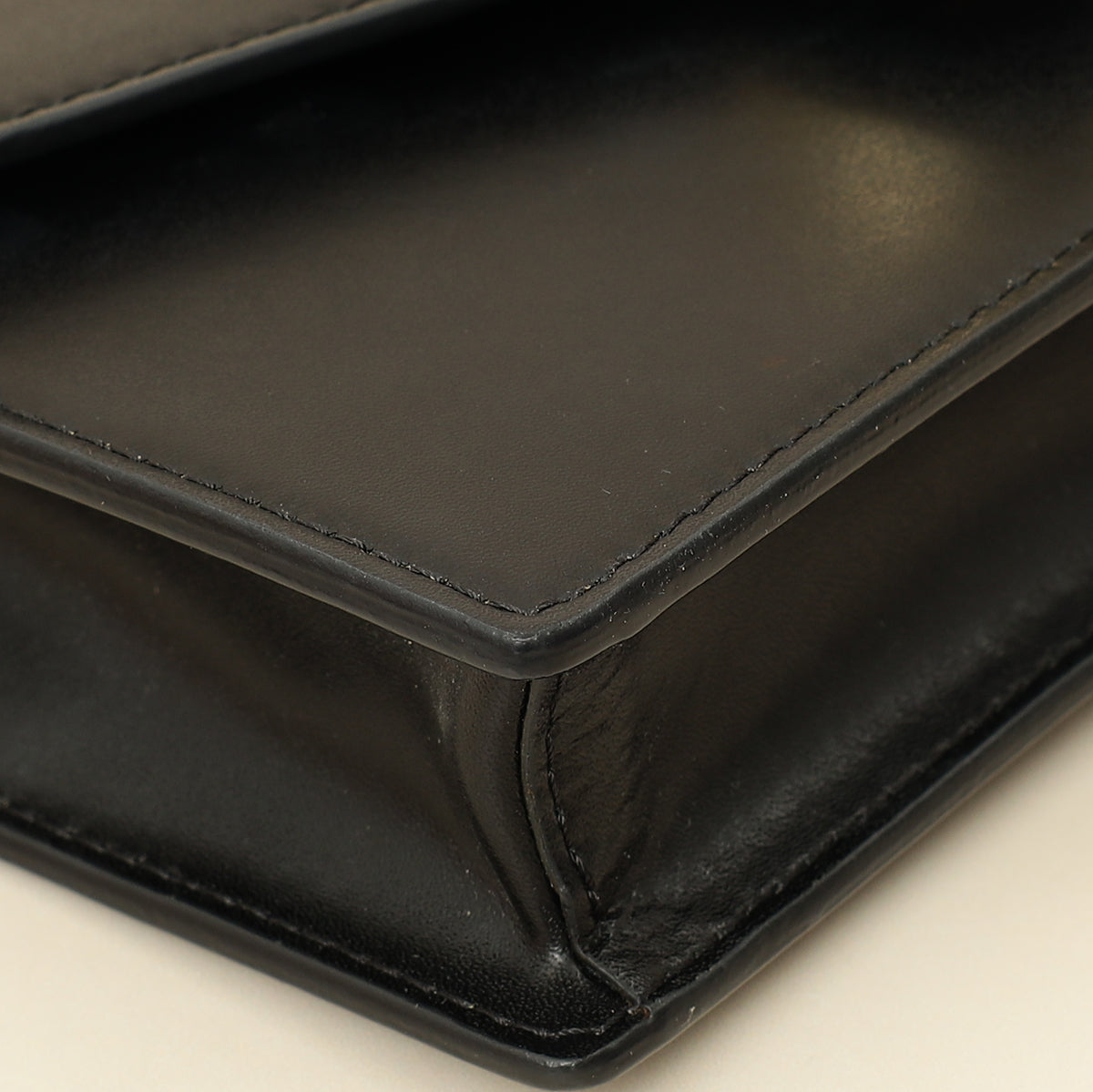 Fendi Black Medium Envelope Wallet on Chain-Fendi-THE CLOSET