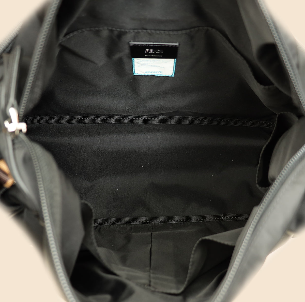 Fendi Black Logo Changing Bag-Fendi-THE CLOSET