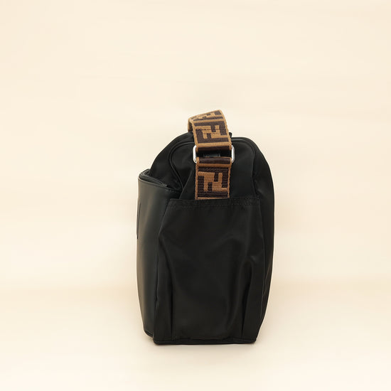 Fendi Black Logo Changing Bag-Fendi-THE CLOSET