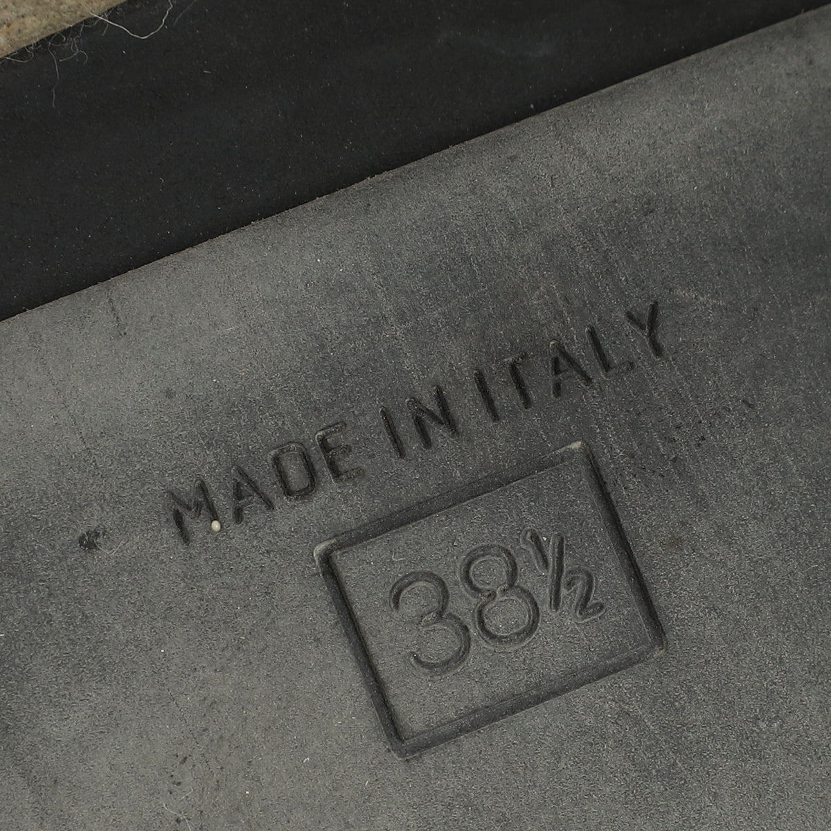 Fendi Bicolor Zucca FF Buckle Slide Sandal 38.5