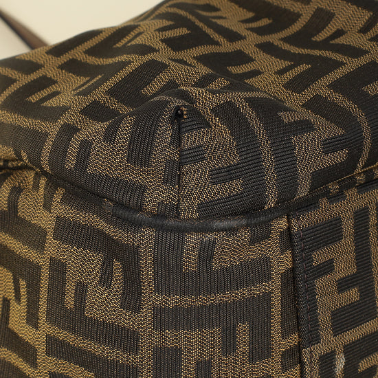 Fendi Tobacco Zucca Grand Shopping Bag-Fendi-THE CLOSET