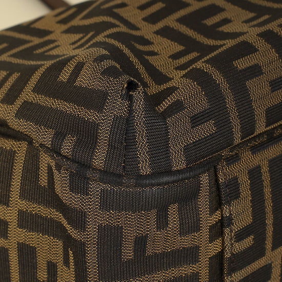 Fendi Tobacco Zucca Grand Shopping Bag-Fendi-THE CLOSET