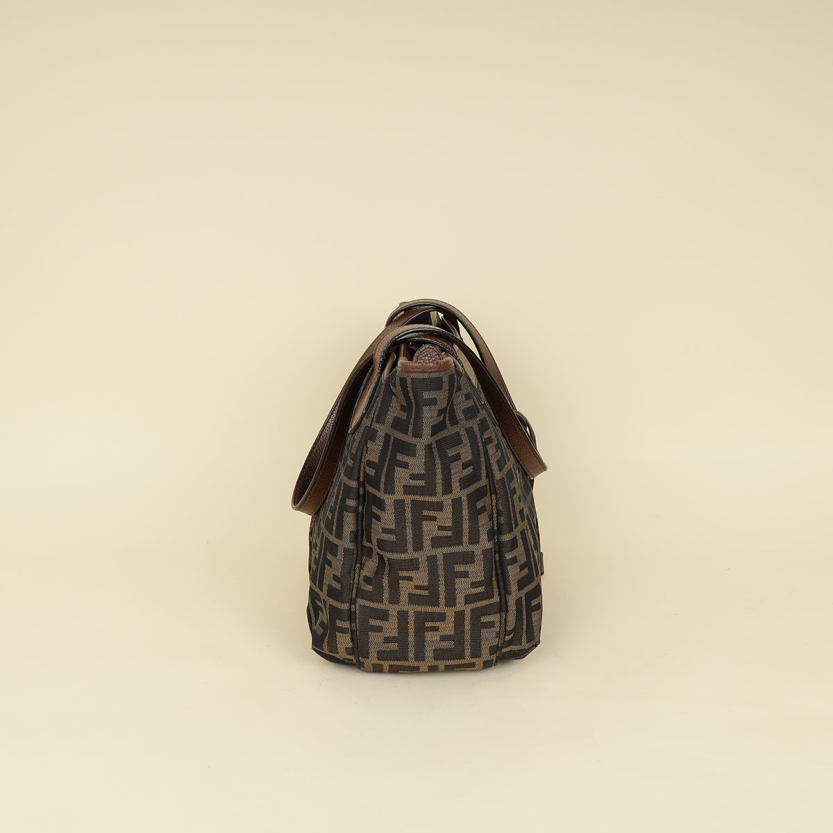 Fendi Tobacco Zucca Grand Shopping Bag-Fendi-THE CLOSET