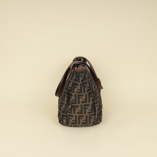 Fendi Tobacco Zucca Grand Shopping Bag-Fendi-THE CLOSET