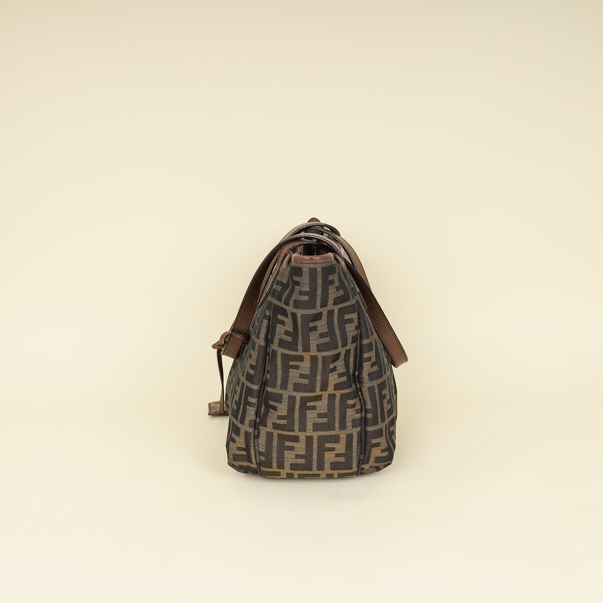 Fendi Tobacco Zucca Grand Shopping Bag-Fendi-THE CLOSET