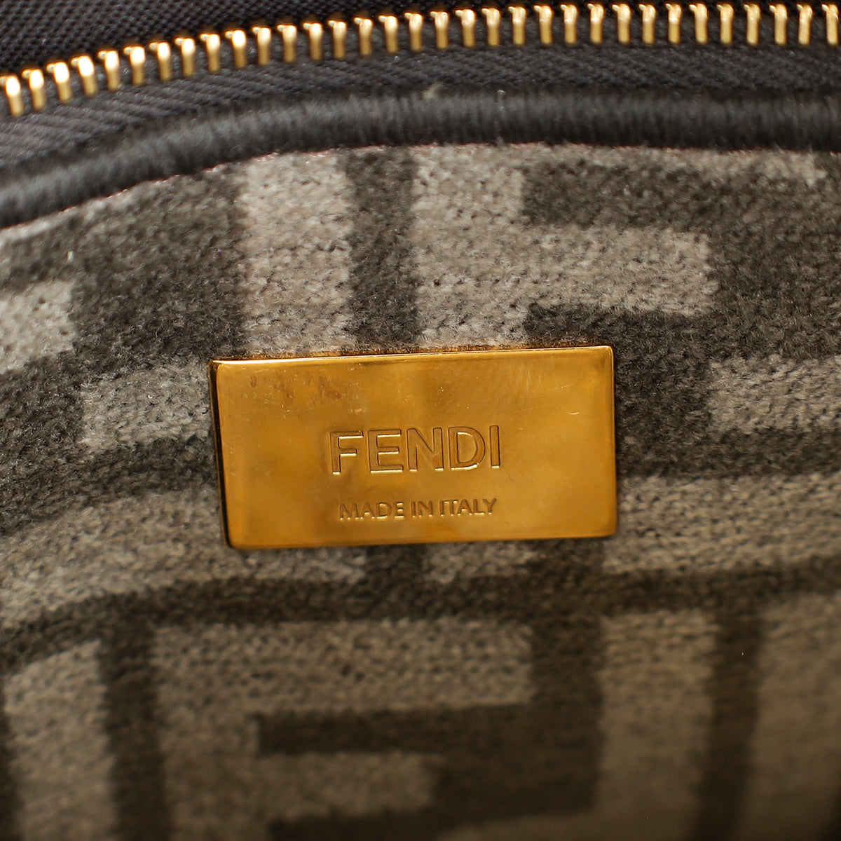Fendi Grey Peekaboo Mini Bag-Fendi-THE CLOSET