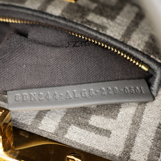 Fendi Grey Peekaboo Mini Bag-Fendi-THE CLOSET