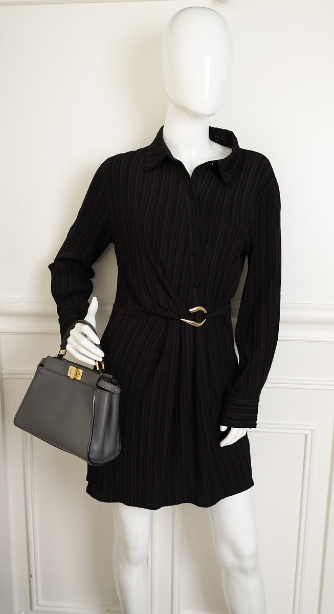 Fendi Grey Peekaboo Mini Bag-Fendi-THE CLOSET