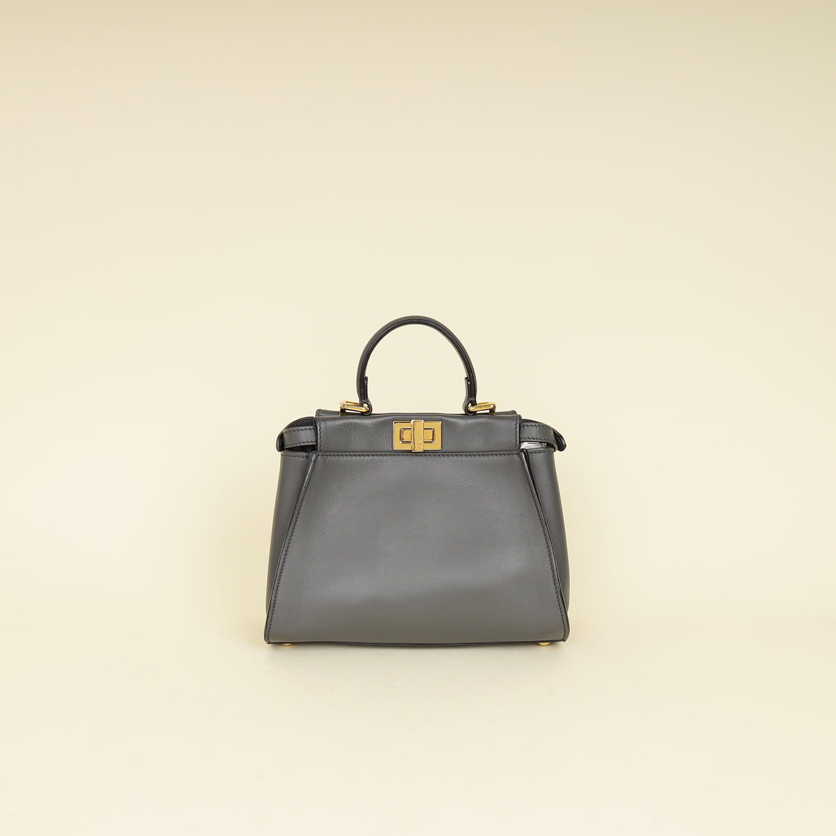 Fendi Grey Peekaboo Mini Bag-Fendi-THE CLOSET