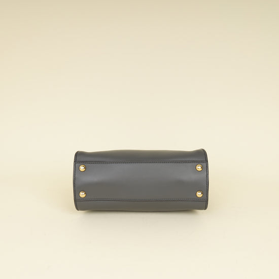 Fendi Grey Peekaboo Mini Bag-Fendi-THE CLOSET