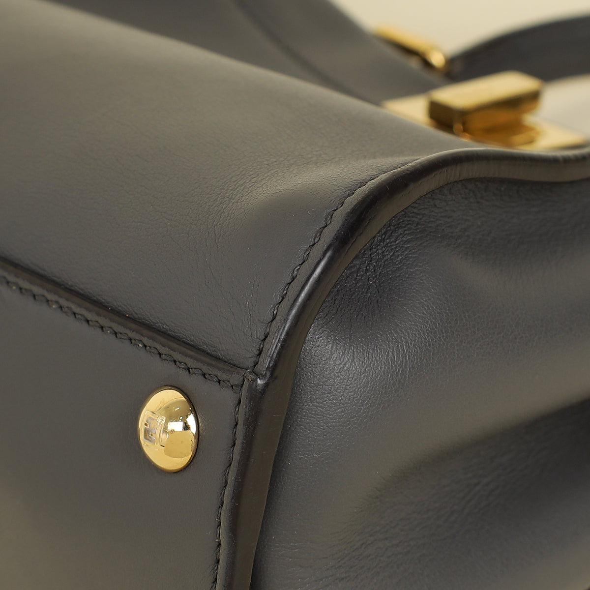 Fendi Grey Peekaboo Mini Bag-Fendi-THE CLOSET