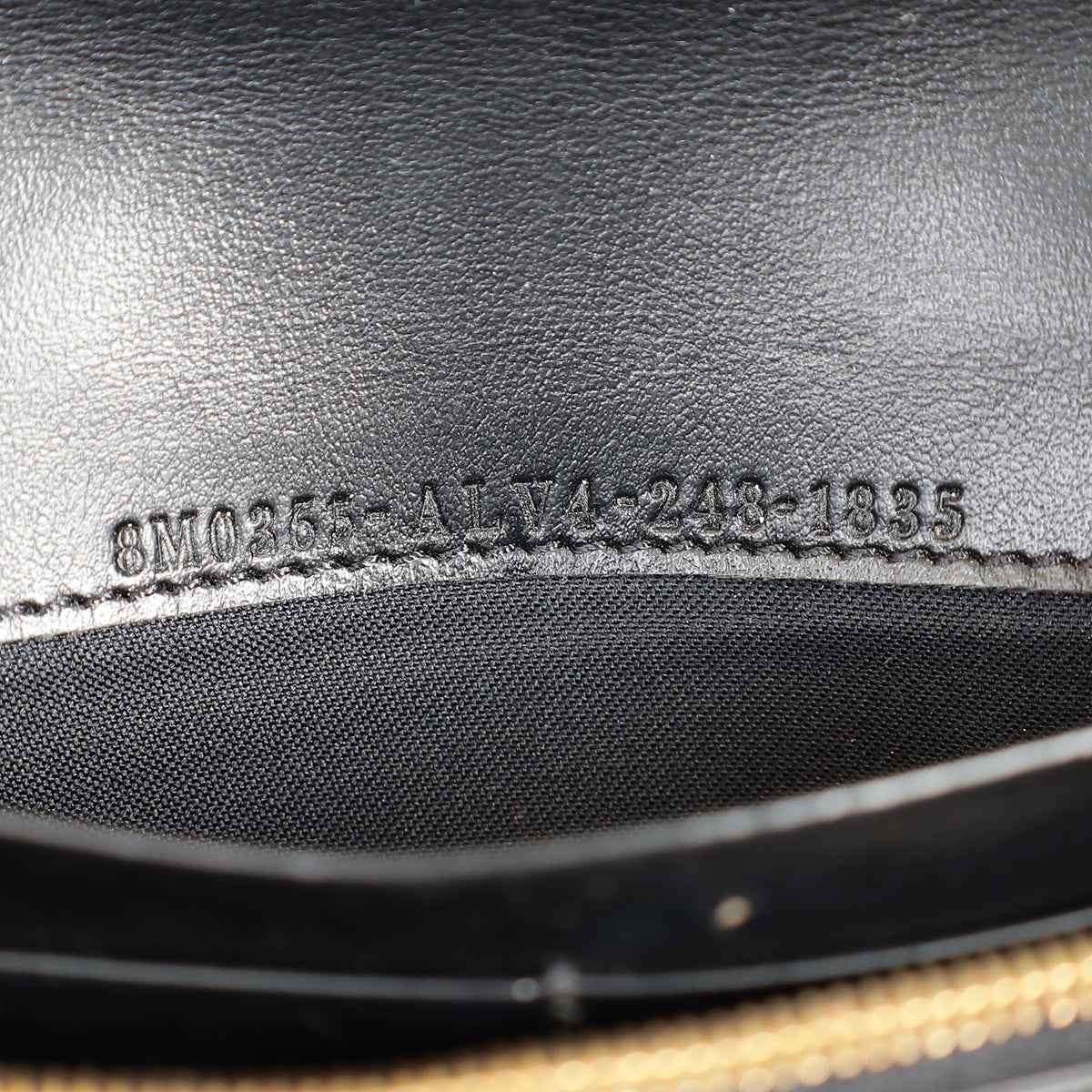 Fendi Black FF Diamonds Continental With Chain-Fendi-THE CLOSET