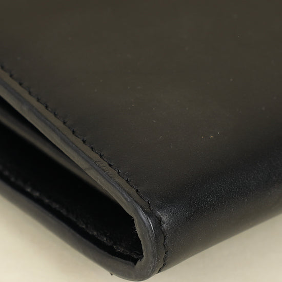 Fendi Black FF Diamonds Continental With Chain-Fendi-THE CLOSET