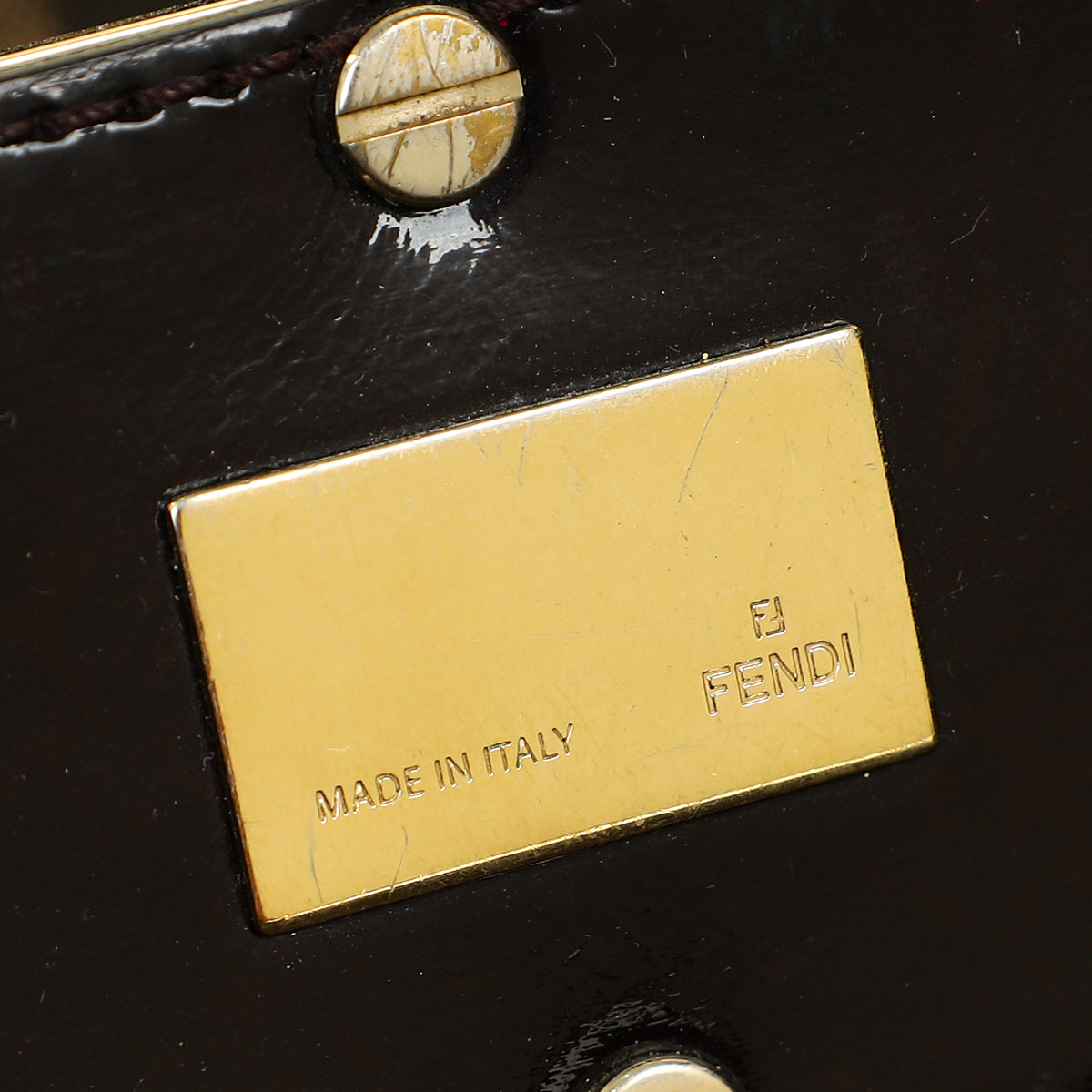 Fendi Tobacco Zucca Large Mia Tote Bag