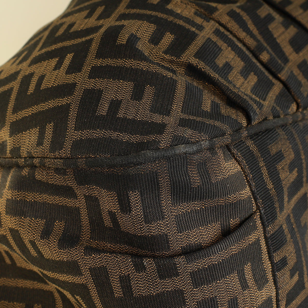 Fendi Tobacco Zucca Large Mia Tote Bag