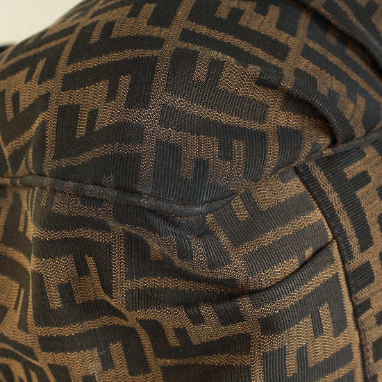 Fendi Tobacco Zucca Large Mia Tote Bag