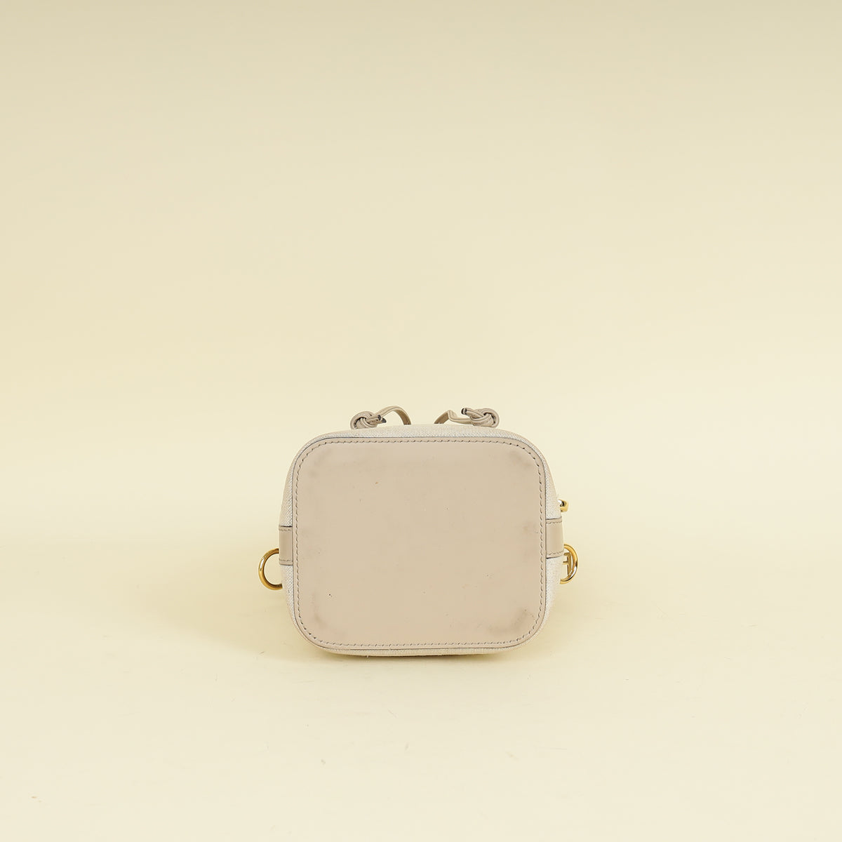 Fendi Dove Grey Mon Tresor Mini Bucket Bag