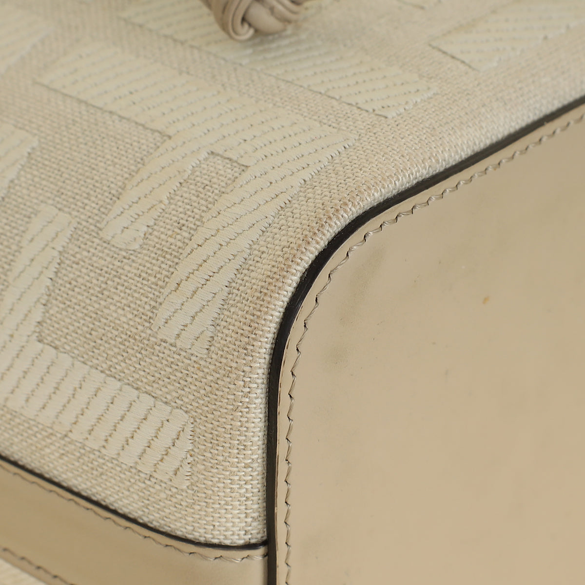 Fendi Dove Grey Mon Tresor Mini Bucket Bag