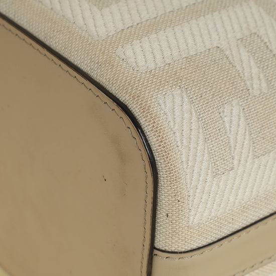 Fendi Dove Grey Mon Tresor Mini Bucket Bag