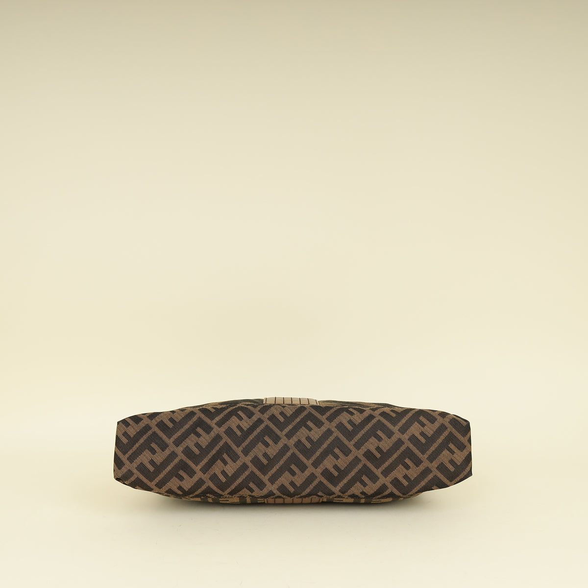 Fendi Tobacco Zucca Maxi Baguette Flap Bag