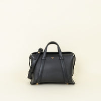Fendi Black Medium 365 Boston Bag
