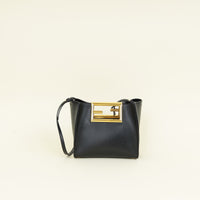 Fendi Black Way Vitello King Tote Bag