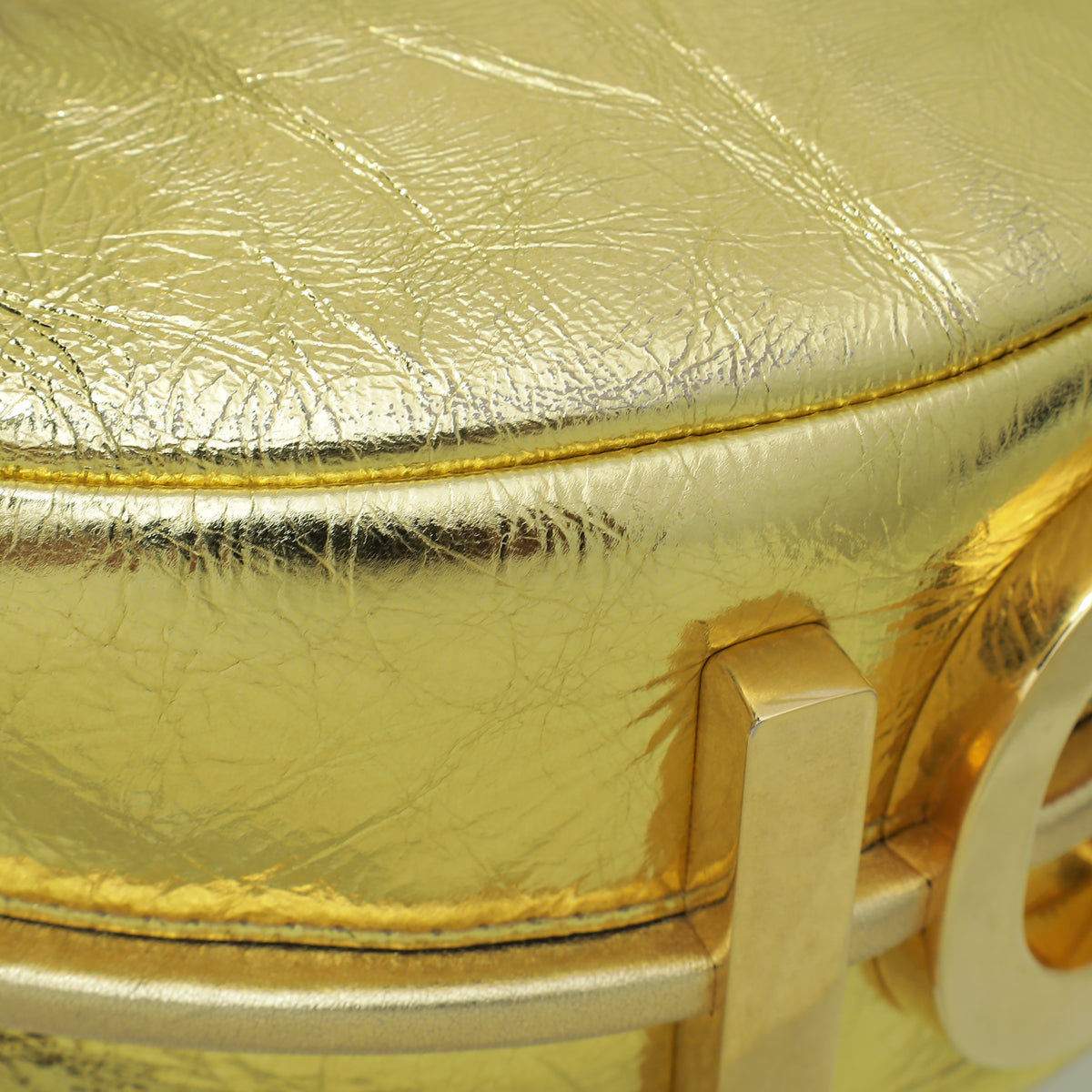 Fendi Gold Fendigraphy Small Bag