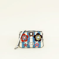 Fendi Tricolor Double Micro Baguette Bag