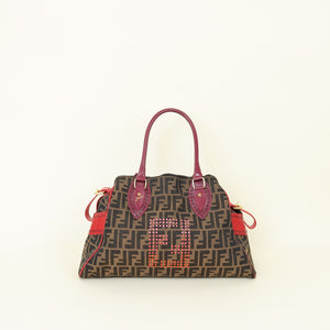Fendi Multicolor Zucca Du Jour Bag