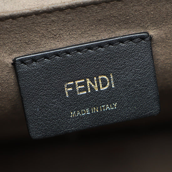 Fendi Black Kan I Shoulder Bag