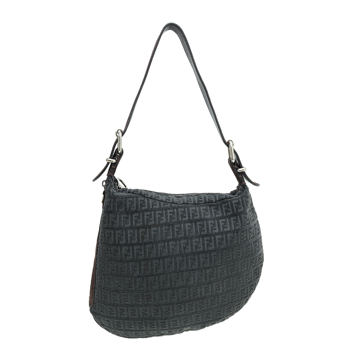 Fendi Bicolor Zucchino Ostrik Hobo Bag-Fendi-THE CLOSET