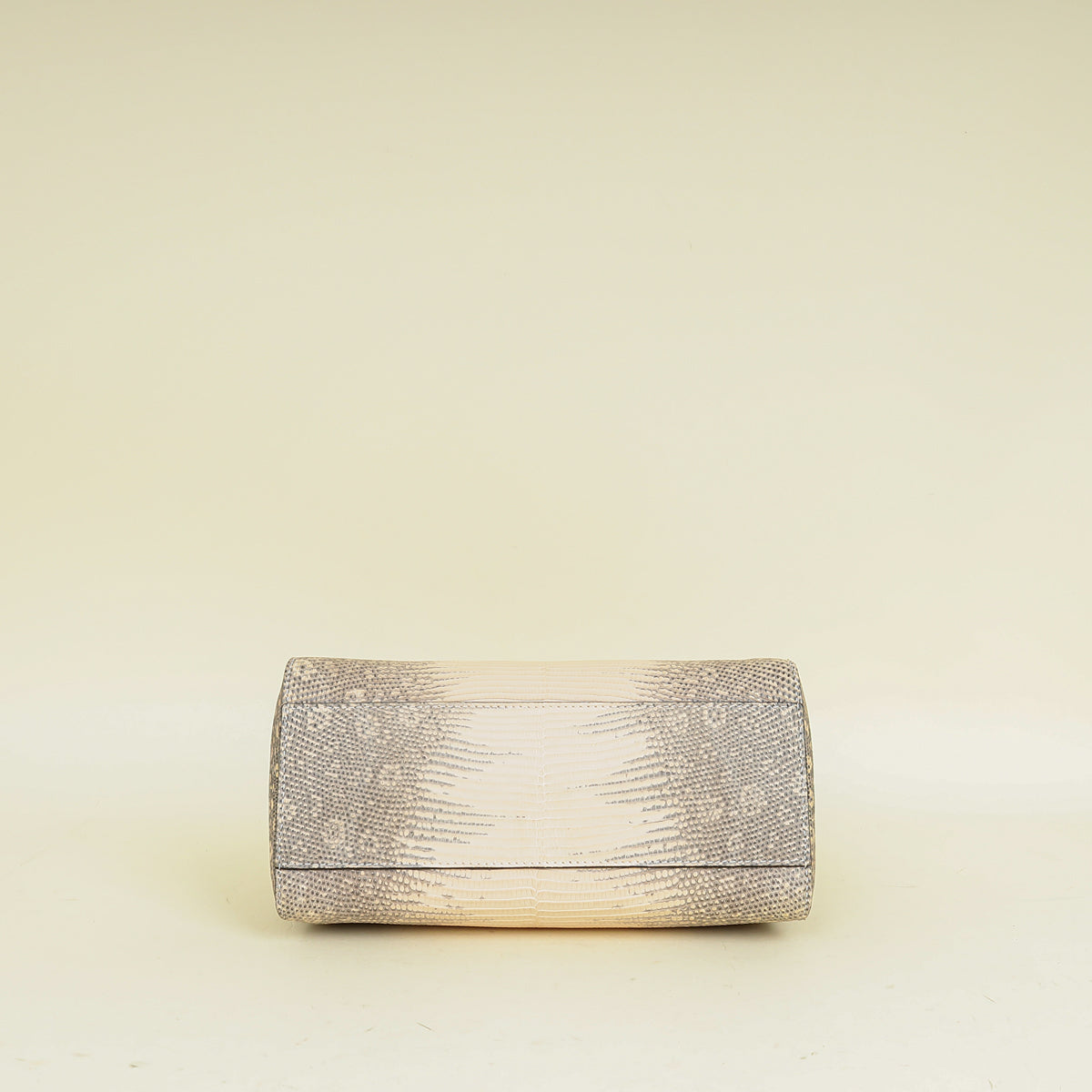 Fendi Bicolor Peekaboo Mini Lizard Bag