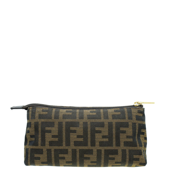 Fendi Tobacco Zucca Cosmetic Pouch