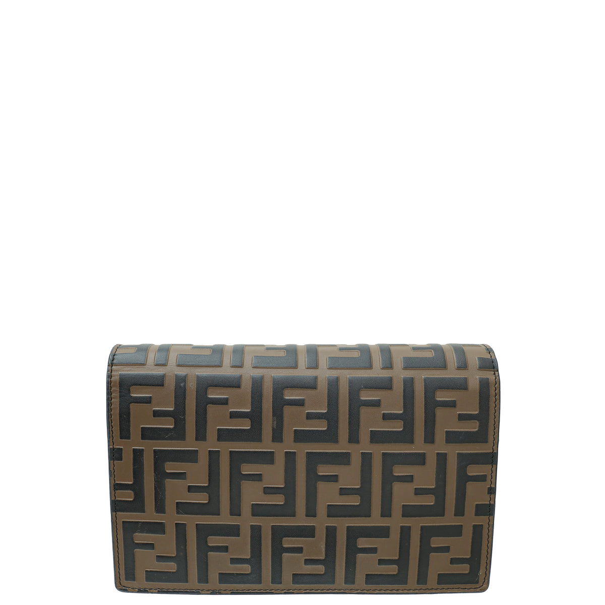 Fendi Bicolor FF Zucca Wallet on Chain-Fendi-THE CLOSET