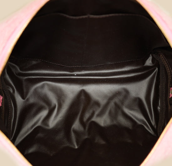 Fendi Lollypop FF 1974 Embossed Medium Trapezoid Beauty Pouch-Fendi-THE CLOSET