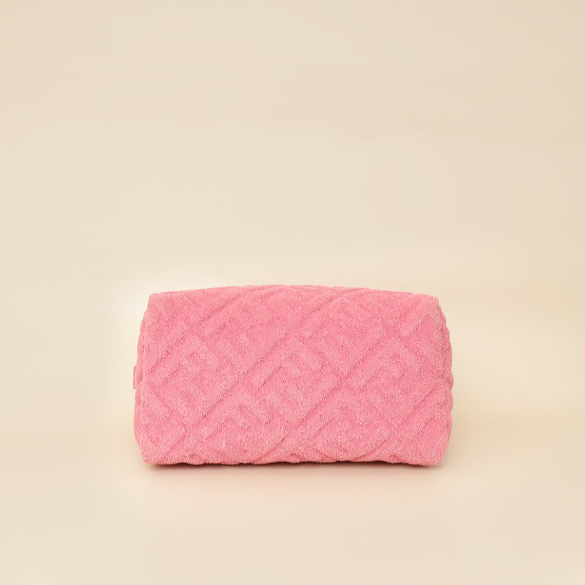 Fendi Lollypop FF 1974 Embossed Medium Trapezoid Beauty Pouch-Fendi-THE CLOSET