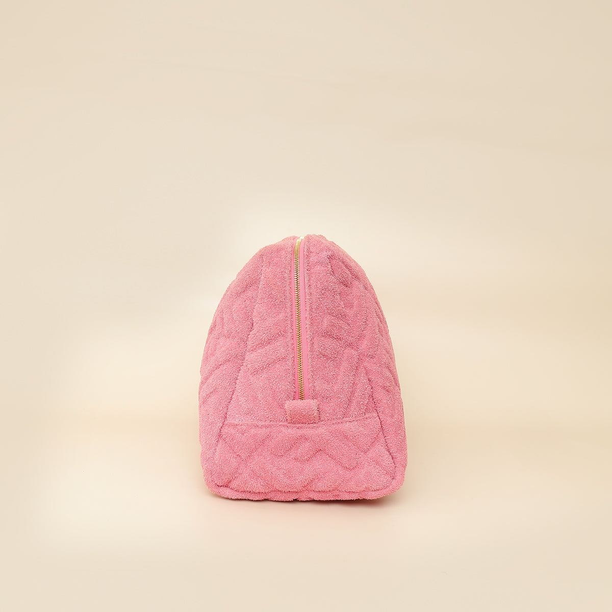 Fendi Lollypop FF 1974 Embossed Medium Trapezoid Beauty Pouch-Fendi-THE CLOSET