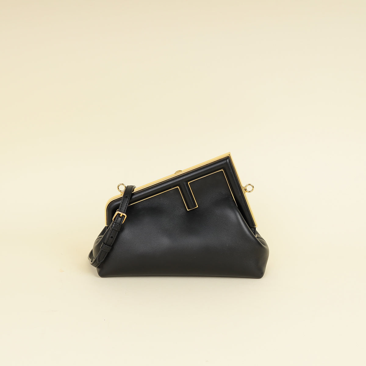Fendi Black First Small Bag-Fendi-THE CLOSET