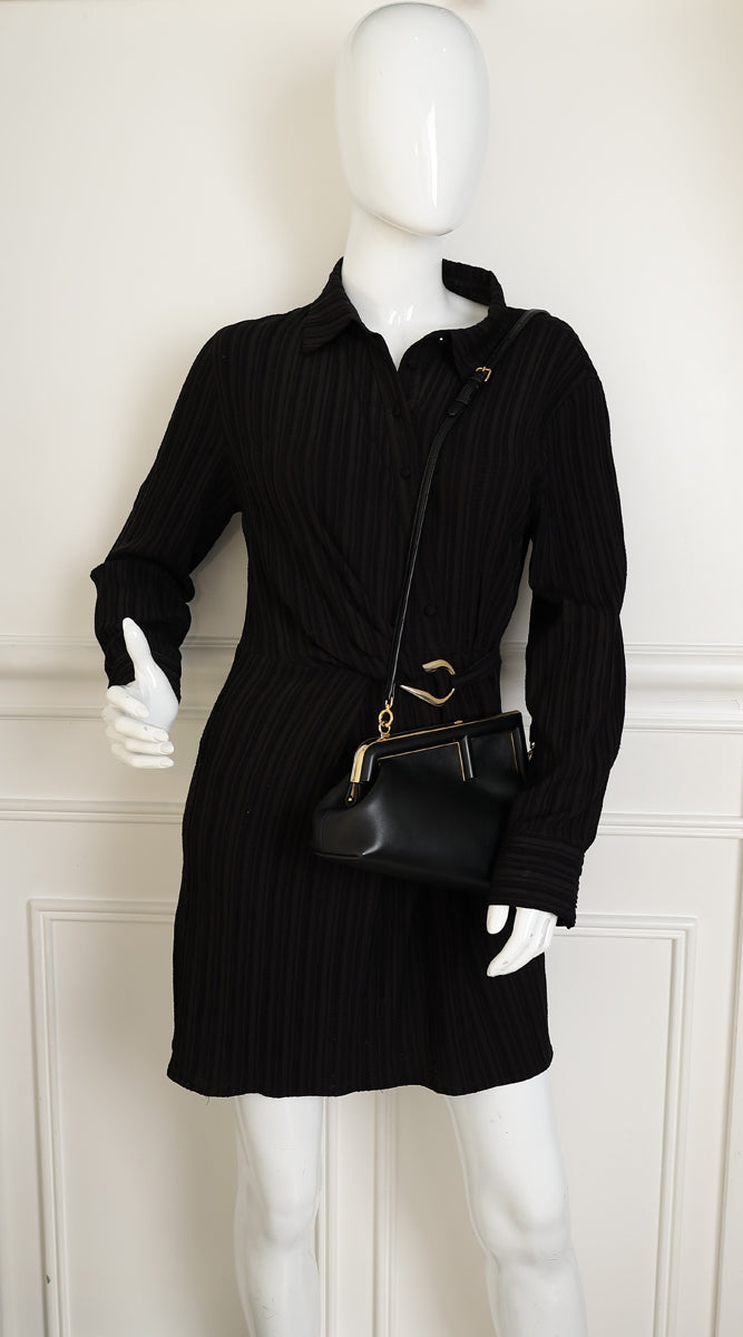 Fendi Black First Small Bag-Fendi-THE CLOSET