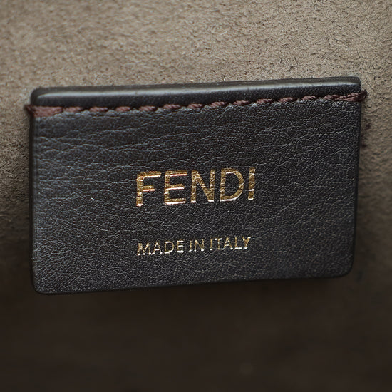 Fendi Black FF Embossed Mon Tresor Mini Bucket Bag-Fendi-THE CLOSET