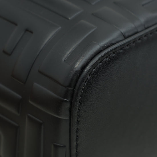 Fendi Black FF Embossed Mon Tresor Mini Bucket Bag-Fendi-THE CLOSET