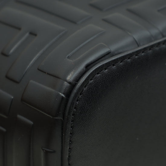 Fendi Black FF Embossed Mon Tresor Mini Bucket Bag-Fendi-THE CLOSET