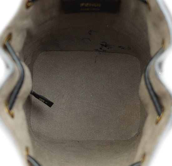 Fendi Black FF Embossed Mon Tresor Mini Bucket Bag-Fendi-THE CLOSET