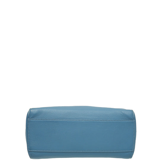 Fendi Blue Peekaboo Mini Bag