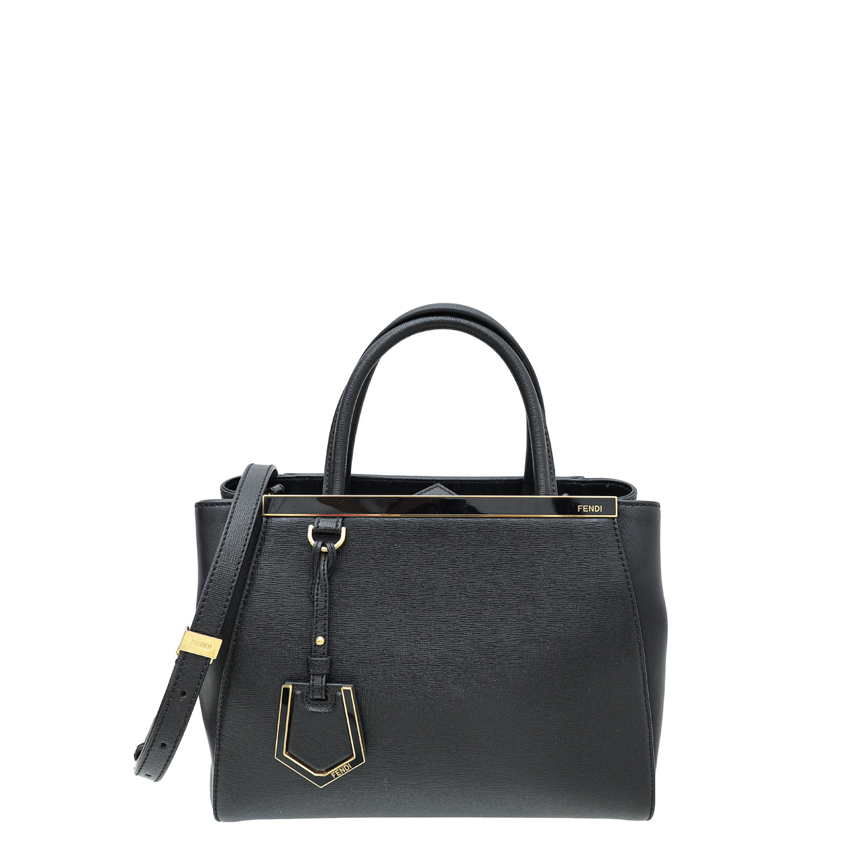 Fendi Black 2 Jours Petite Bag-Fendi-THE CLOSET