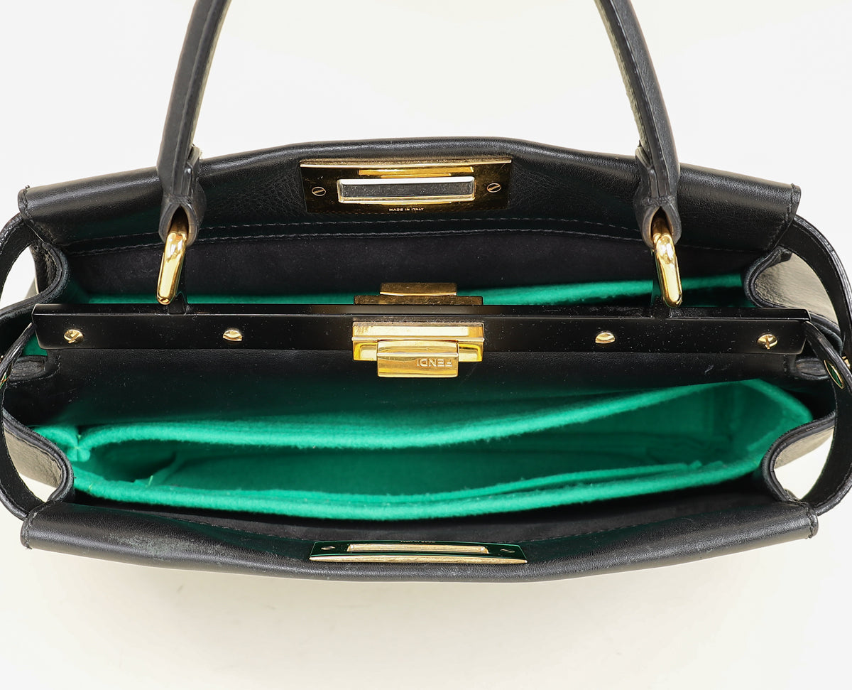 Fendi Black Peekaboo Regular Bag
