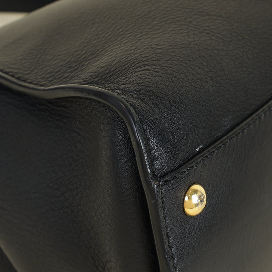 Fendi Black Peekaboo Regular Bag