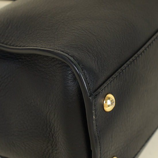 Fendi Black Peekaboo Regular Bag