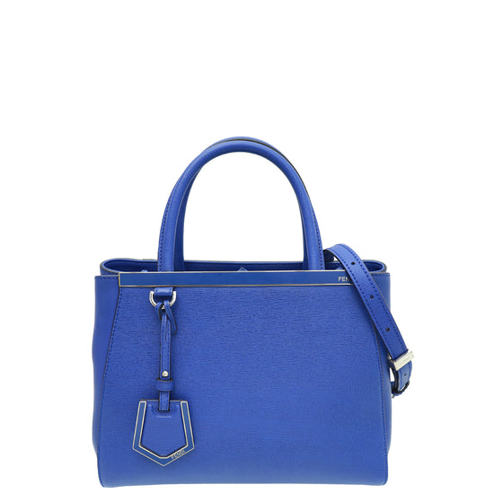 Fendi Royal Blue 2 Jours Petite Bag
